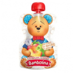 Пюре Bambolina з яблуком і персиком для дітей 90г - image-0